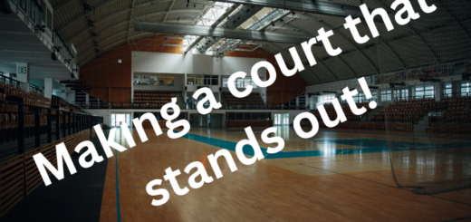 How to make a volleyball court