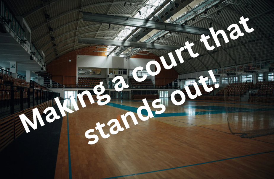 How to make a volleyball court